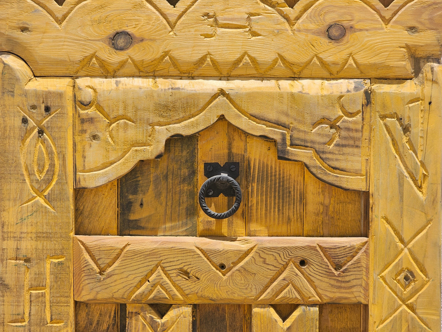 Tableau Vintage Amazigh 72 X 50 X 3 Cm