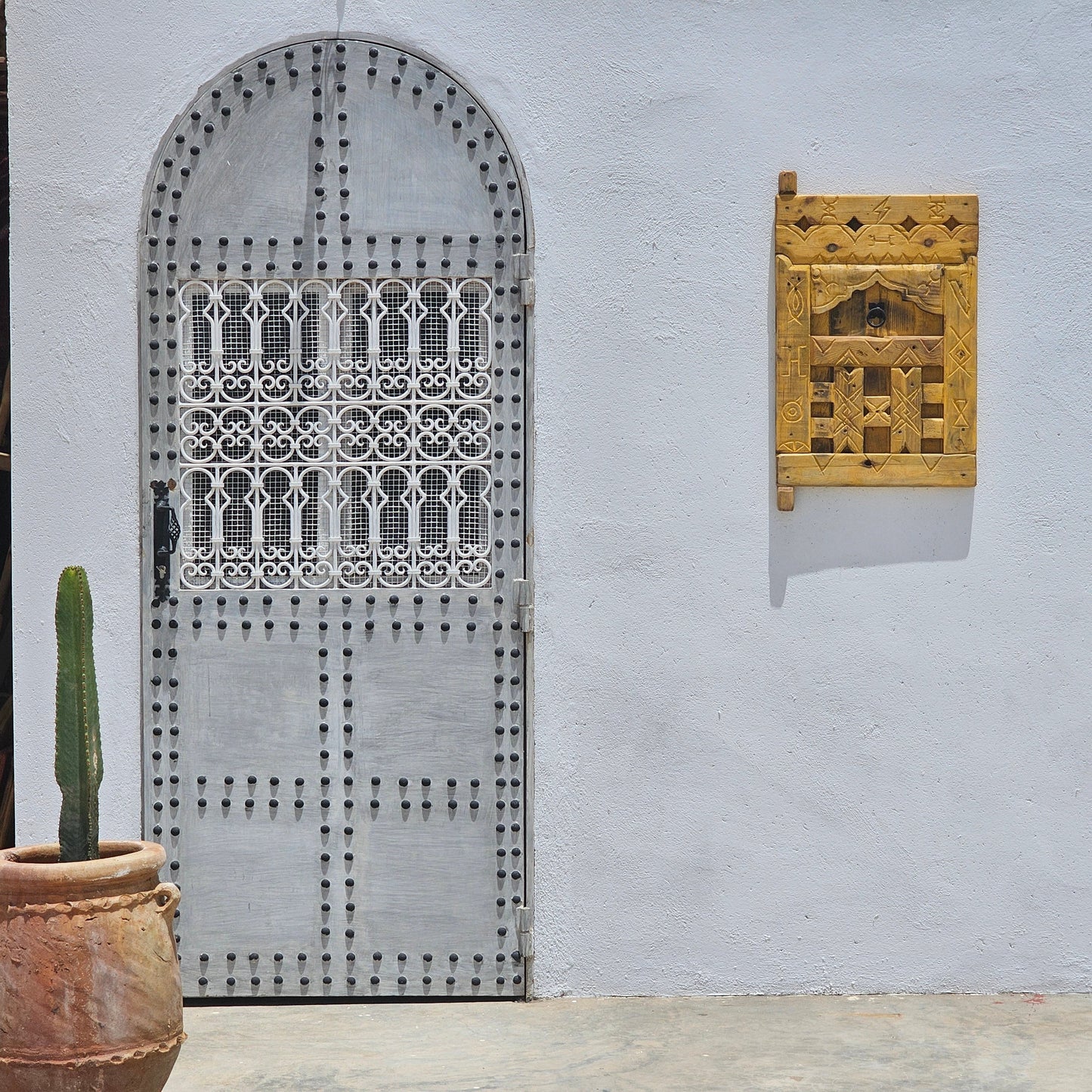 Tableau Vintage Amazigh 72 X 50 X 3 Cm