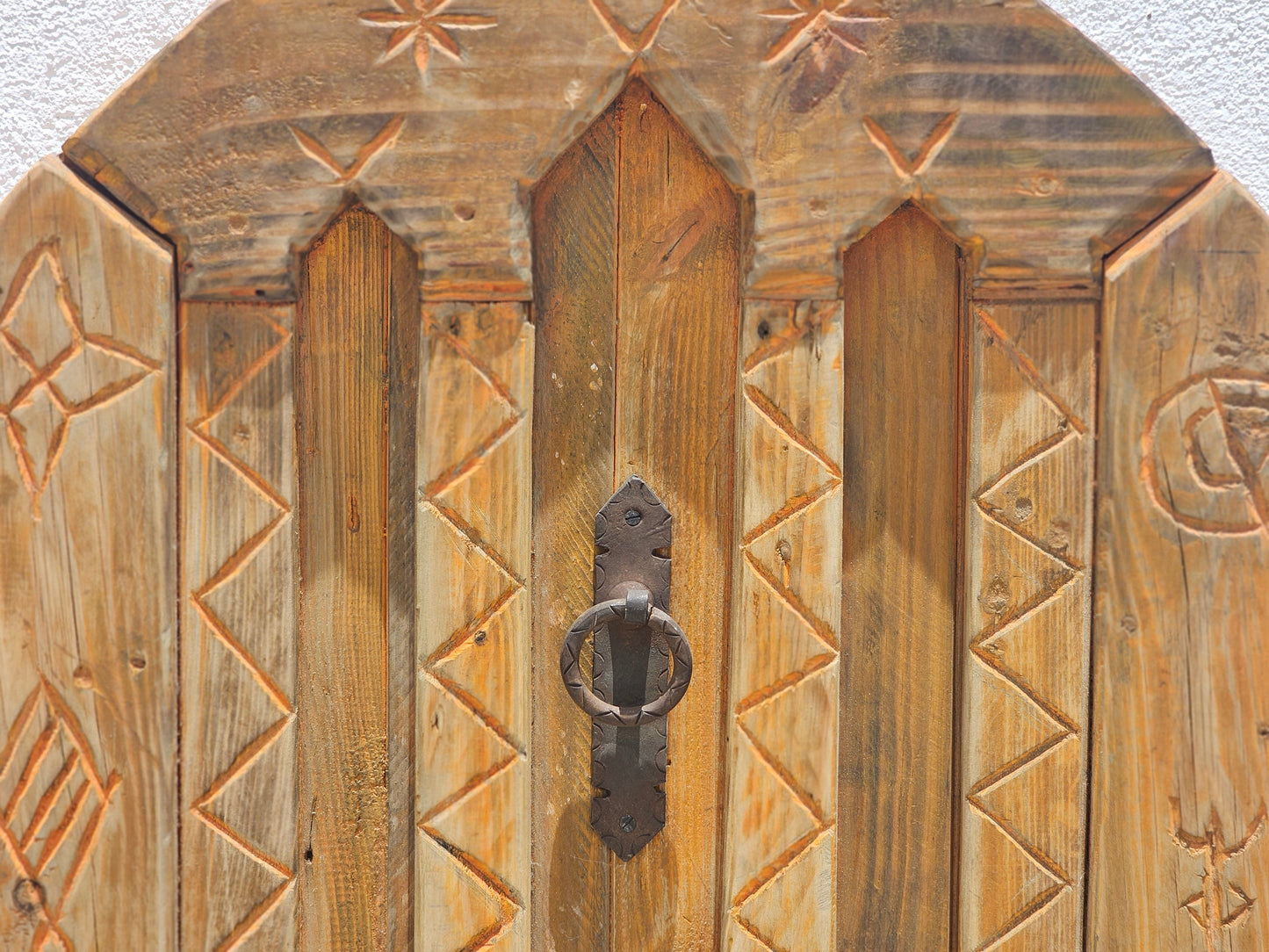 Tableau Vintage Amazigh 80 X 56 X 4 Cm