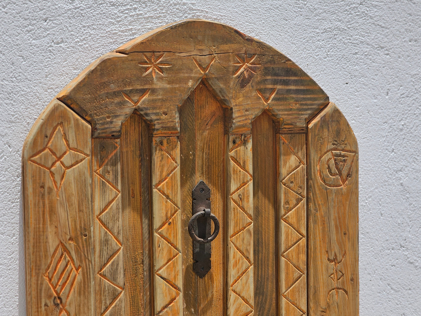 Tableau Vintage Amazigh 80 X 56 X 4 Cm