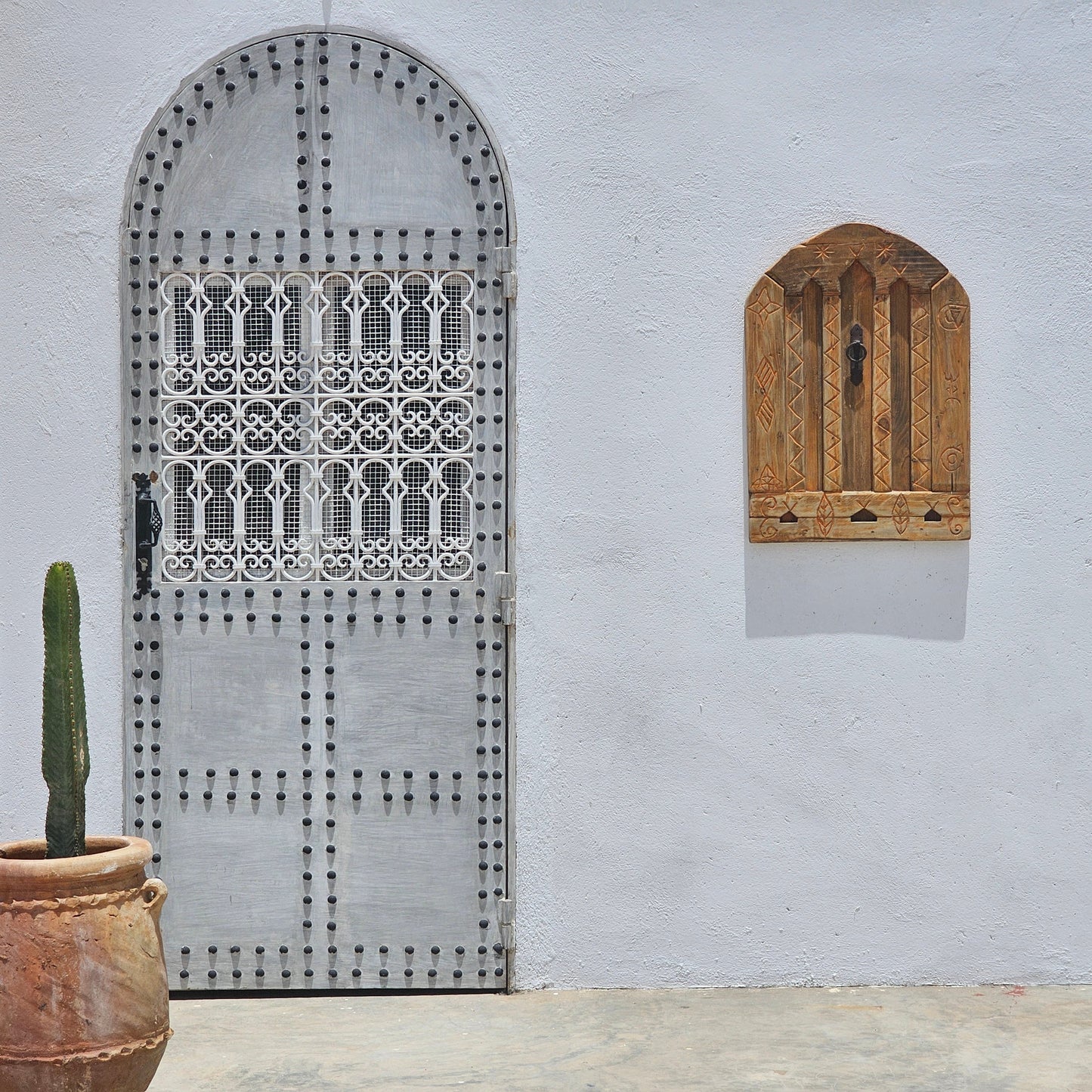 Tableau Vintage Amazigh 80 X 56 X 4 Cm