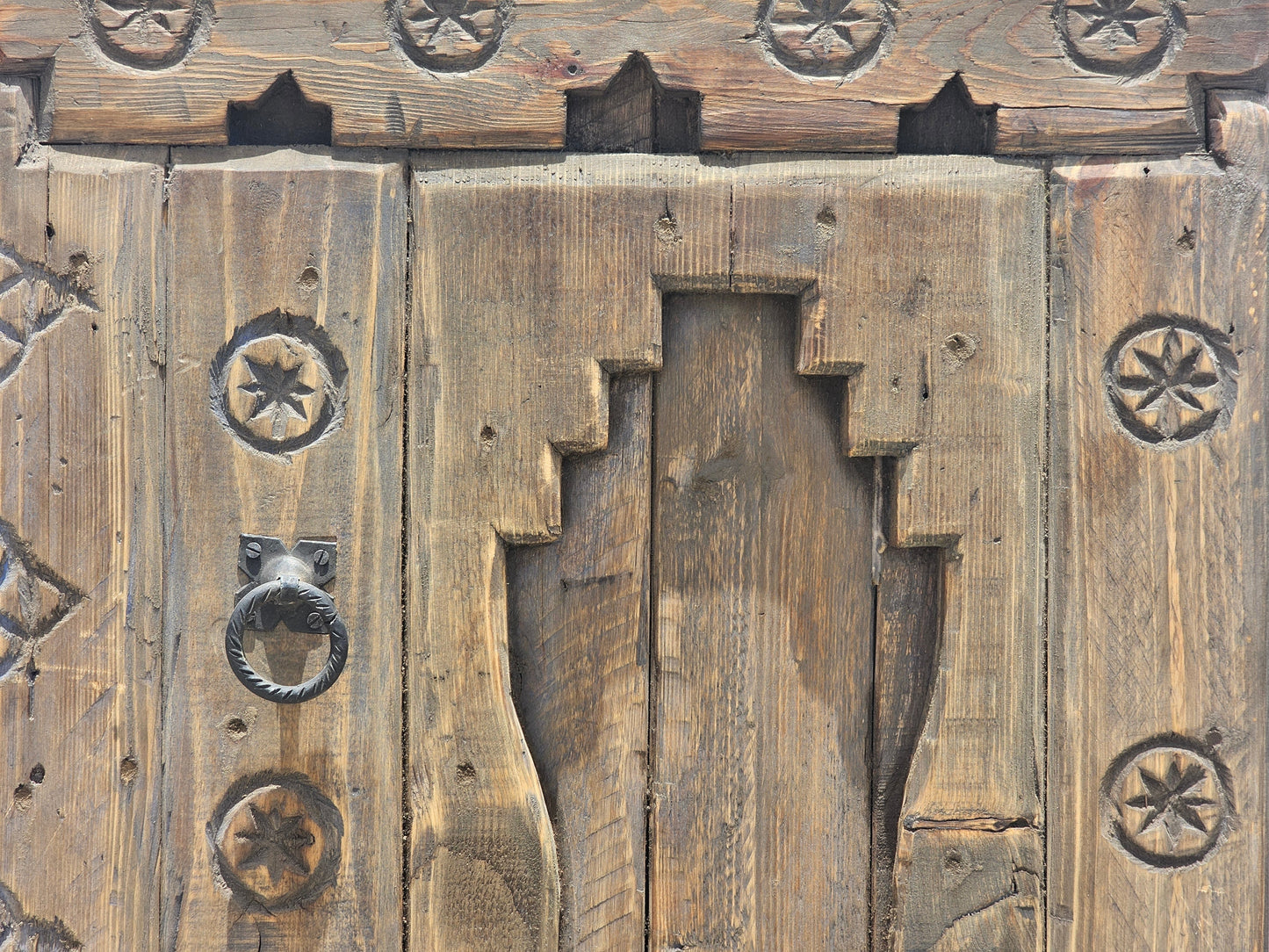 Tableau Vintage Amazigh 70 X 52 X 4 Cm