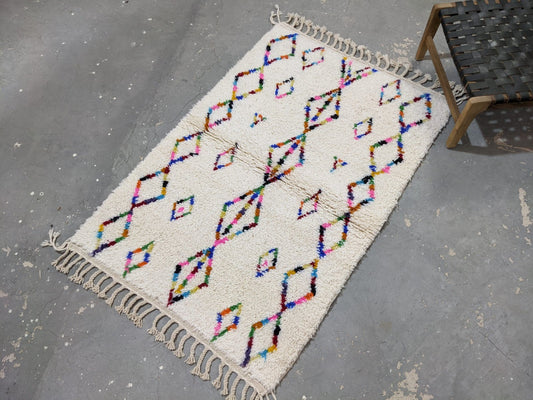 Petit tapis traditionnel Azilal 162 X 112 Cm