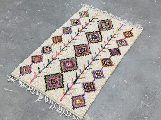 Petit tapis traditionnel Azilal 158 X 101 Cm