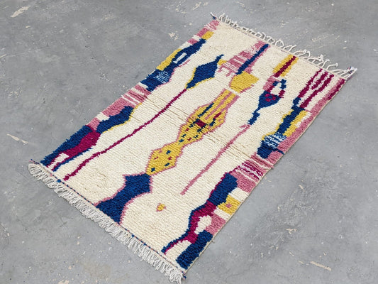 Petit tapis traditionnel Azilal 161 X 100 Cm