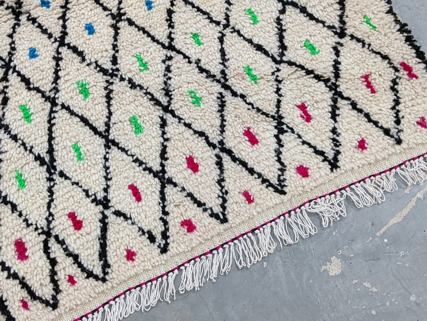 Petit tapis traditionnel Azilal 154 X 105 Cm